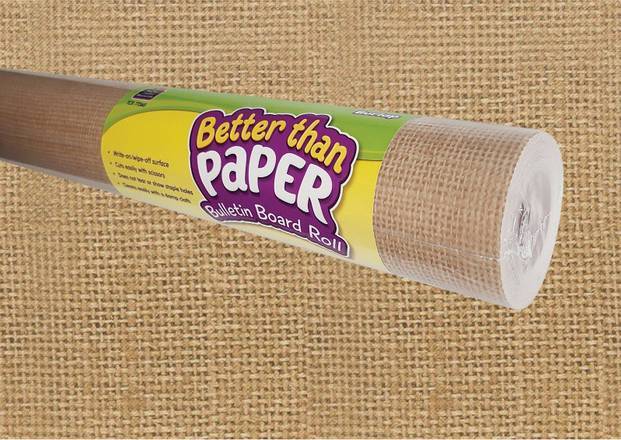 Teacher Created Resources Burlap Better Than Paper Bulletin Board Roll