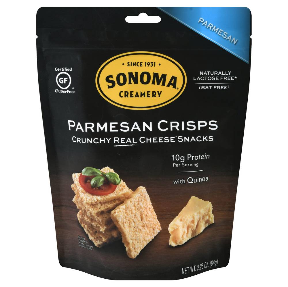 Sonoma Creamery Parmesan Cheese Crisps Snacks