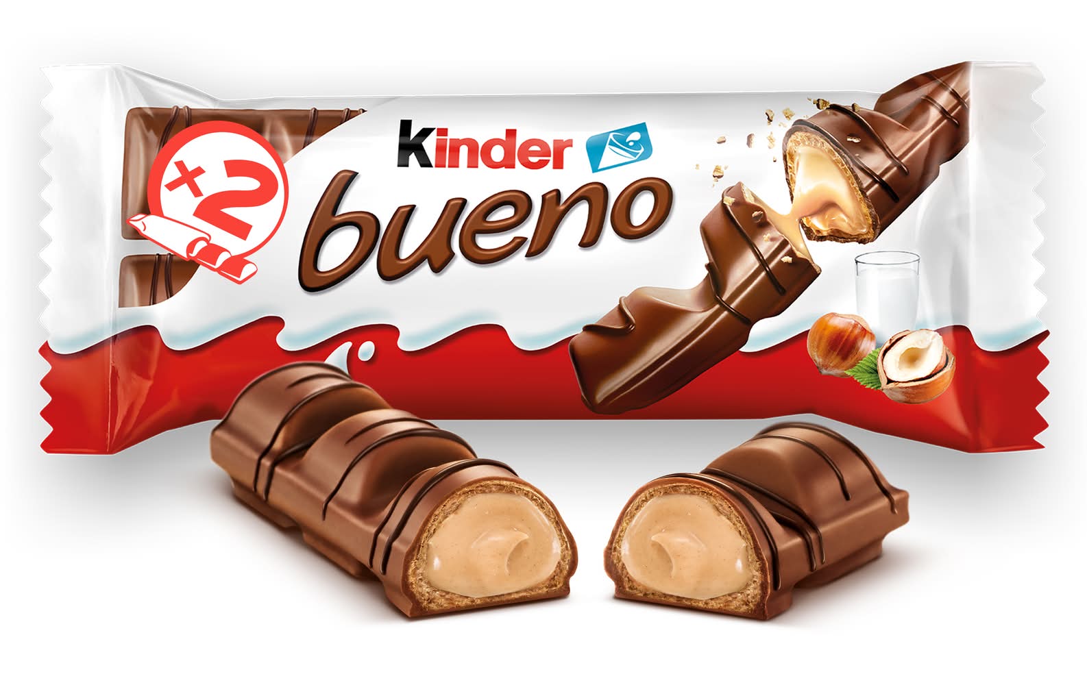 Kinder Bueno Chocolate Bars (2 x 21.5g)