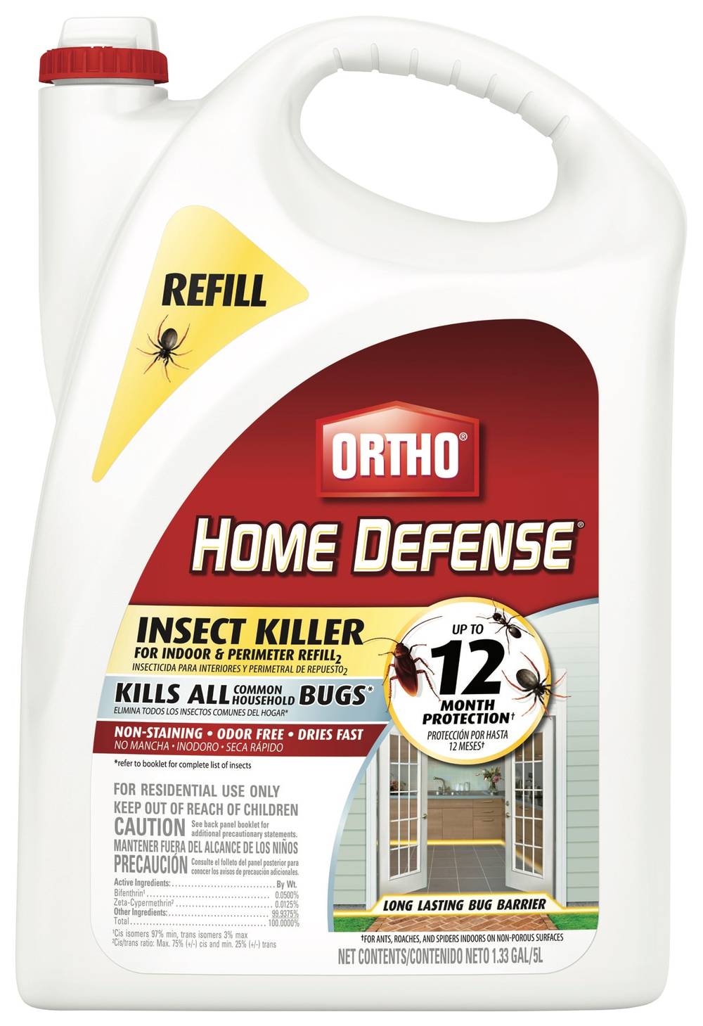 Ortho Home Defense Max Insect Killer Indoor & Perimeter Refill (1.3 gal)