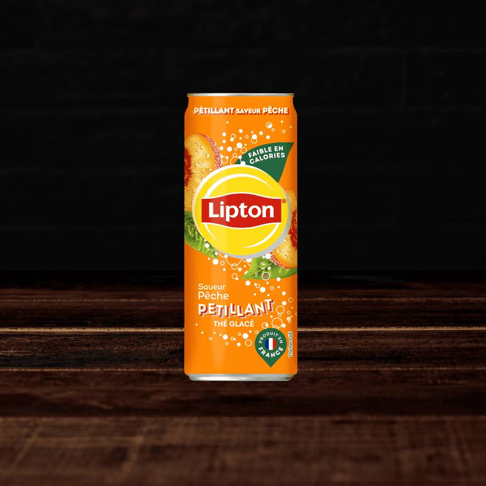 Ice Tea Pétillant Pêche 33cl