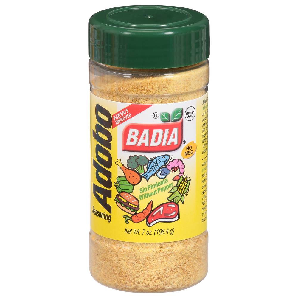 Badia Adobo Seasoning Without Pepper (7 oz)