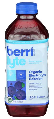 Berri Lyte Organic Acai Berry Electrolyte Solution