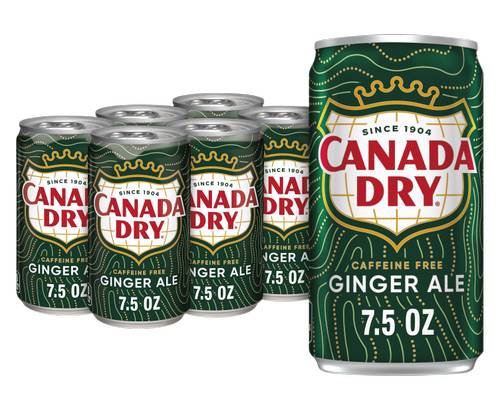 Canada Dry Ginger Ale (6 x 7.5 fl oz)