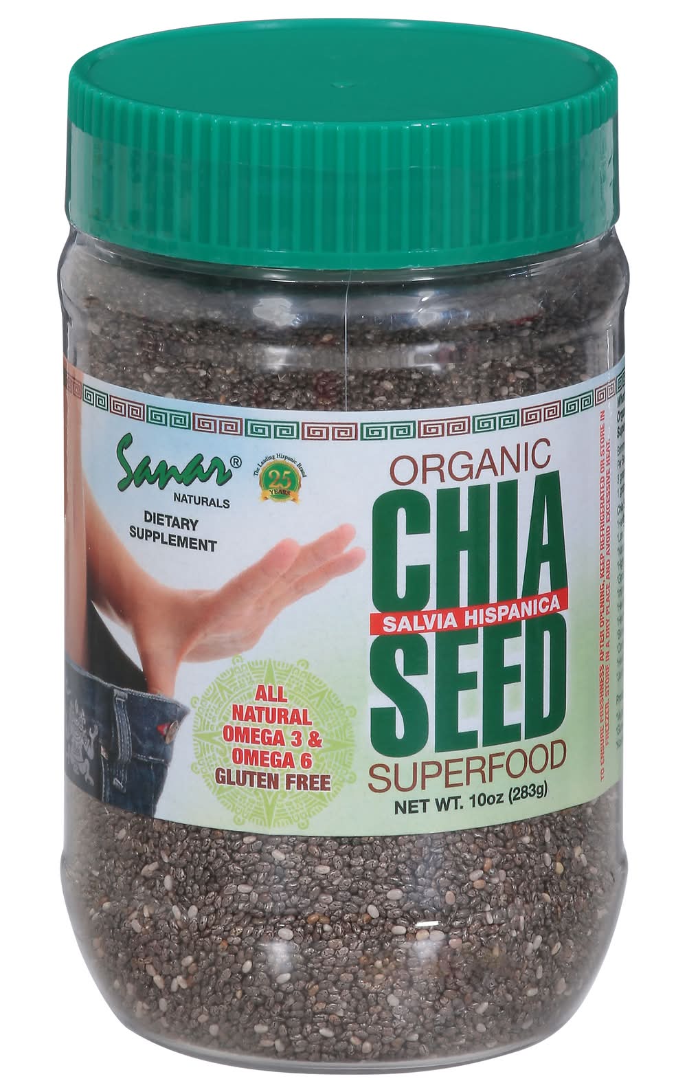 Sanar Naturals Organic Chia Seed (10 oz) | Postmates