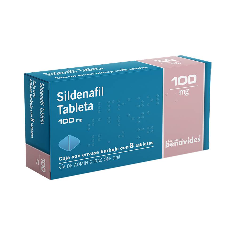 Farmacias benavides sildenafil tabletas 100 mg (8 un)