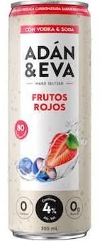 Hard Seltzer Adan Y Eva Frutos Rojos Lata 355 ml
