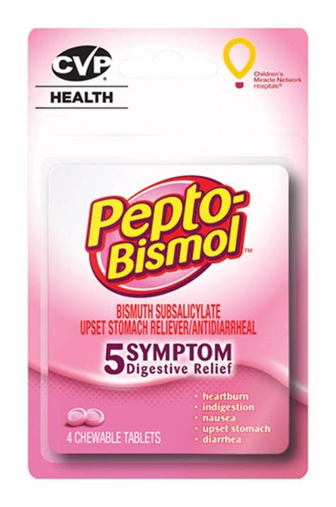 Pepto Bismol 4pc