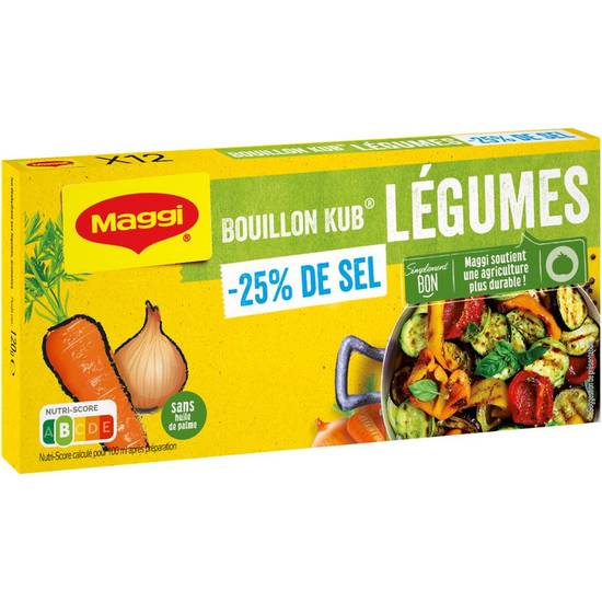 Bouillon kub légumes MAGGI x1