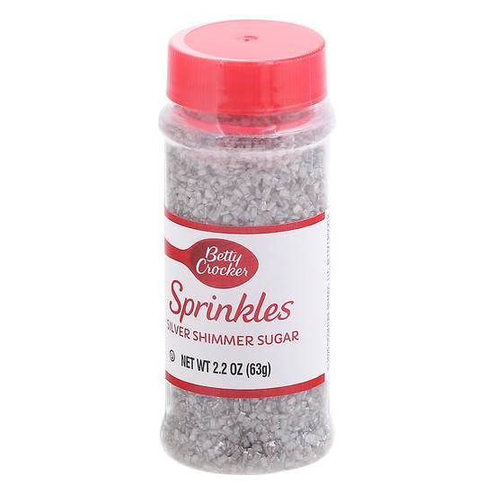 Betty Crocker Silver Shimmer Sugar Sprinkles