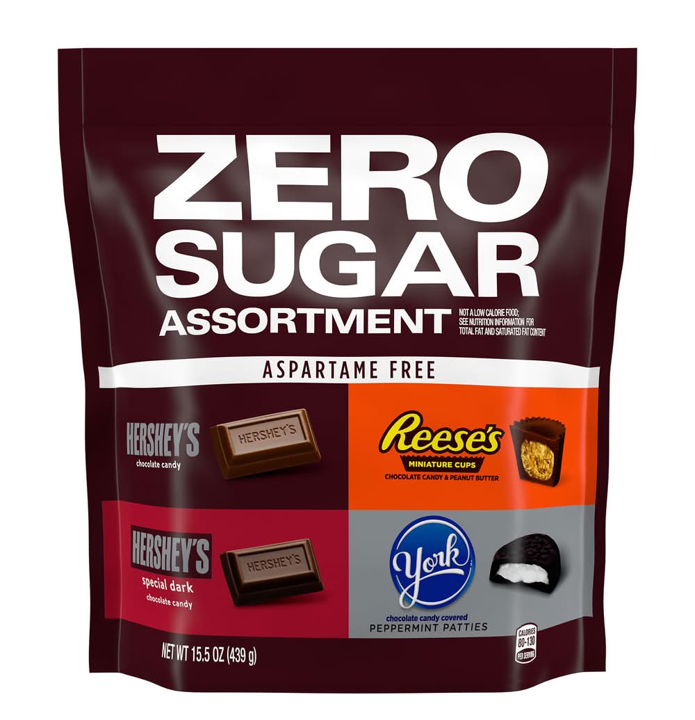 Hershey's Zero Sugar Assorted Candy (15.5 oz)