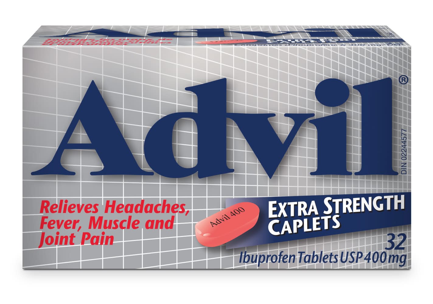 Advil Extra Strength Ibuprofen Tablets 400 mg (32 ct)