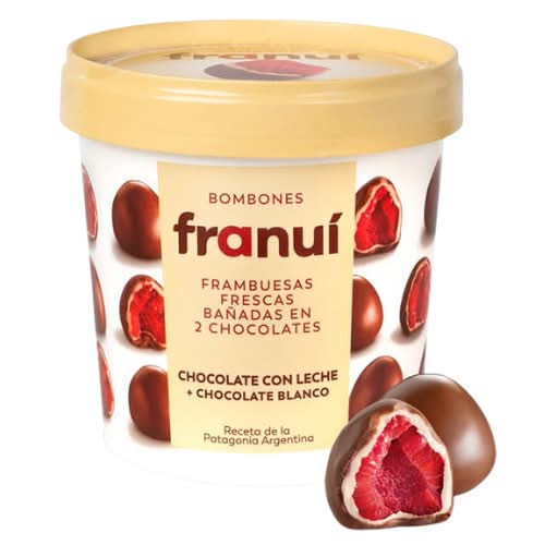 Franui frambuesas con chocolate