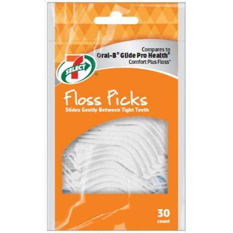 7-Select Floss Picks 36 Count