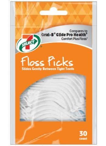 7-Select Floss Picks 36 Count