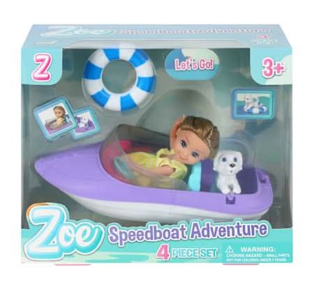 Zoe Speedboat Adventure 4-Piece Set Blonde