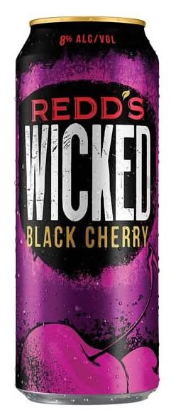 Redd's Hard Apple Wicked Black Cherry Beer (24 fl oz)