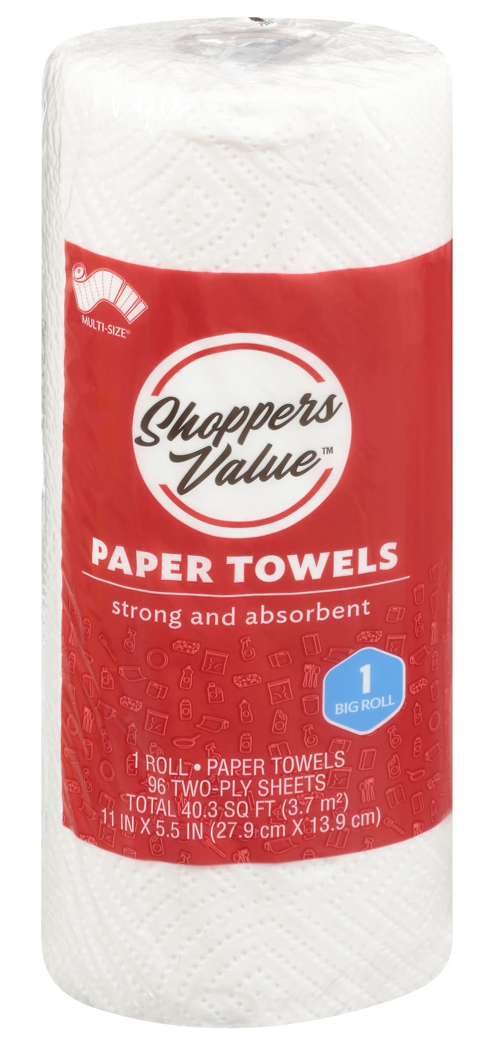 Shoppers Value Strong & Absorbent Paper Towels (9.6 oz)