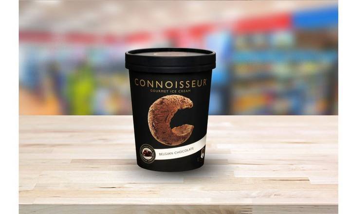 Connoisseur Gourmet Ice Cream, Belgian Chocolate (1L)