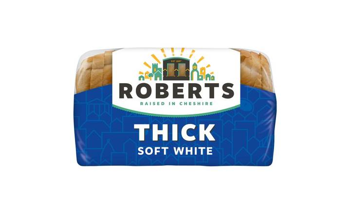 Roberts Soft White Thick 800g Bread Loaf (801020) 