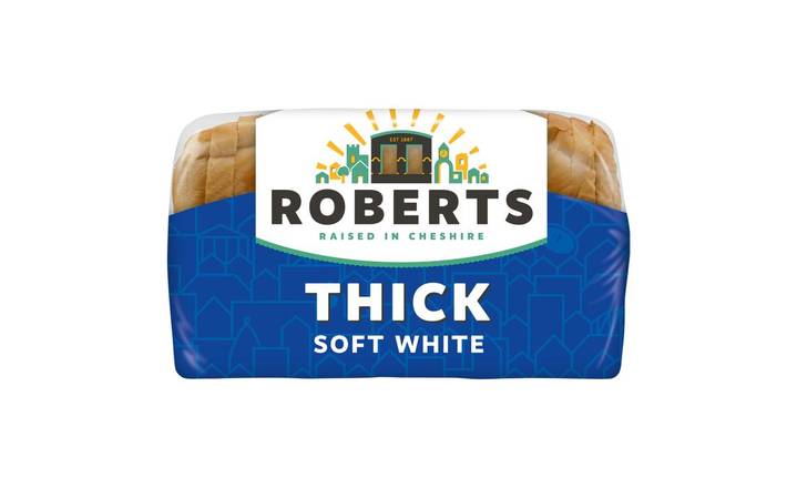 Roberts Soft White Thick 800g Bread Loaf (801020)