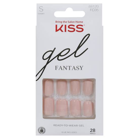 Kiss Gel Fantasy Nails Short (midnight snacks)