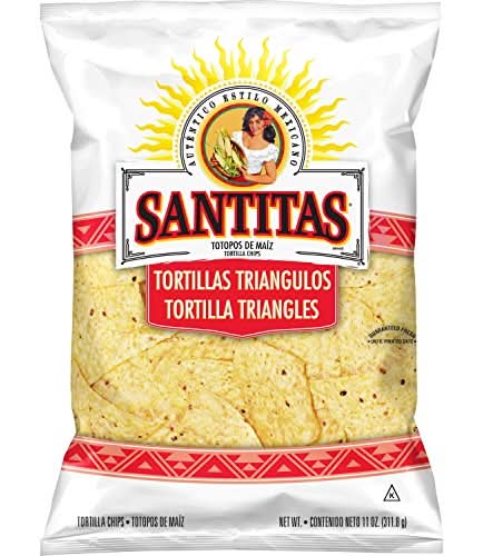 Santitas Tortilla White Corn Chips