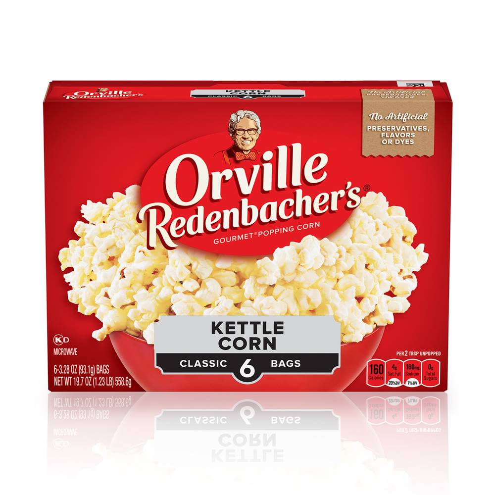 Orville Redenbacher's Kettle Corn Classic Popcorn (6 ct)