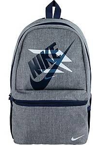 3Brand Dual Logo Laptop Compatible Backpack, Medium, Gray/Black (9AT026-G3A)