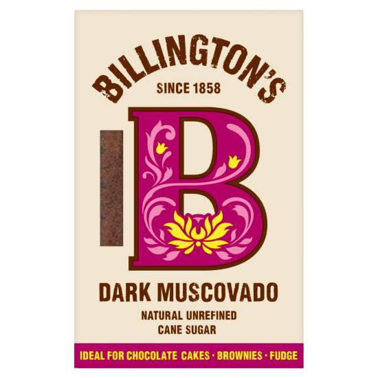 Billington's Cane Sugar (dark muscovado natural unrefined)