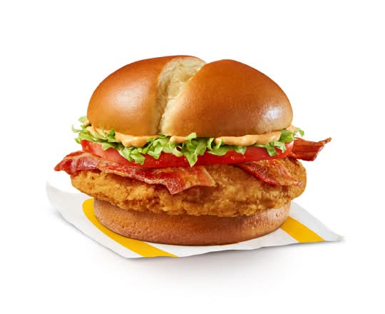 Spicy Bacon Deluxe McCrispy [580.0 Cals]