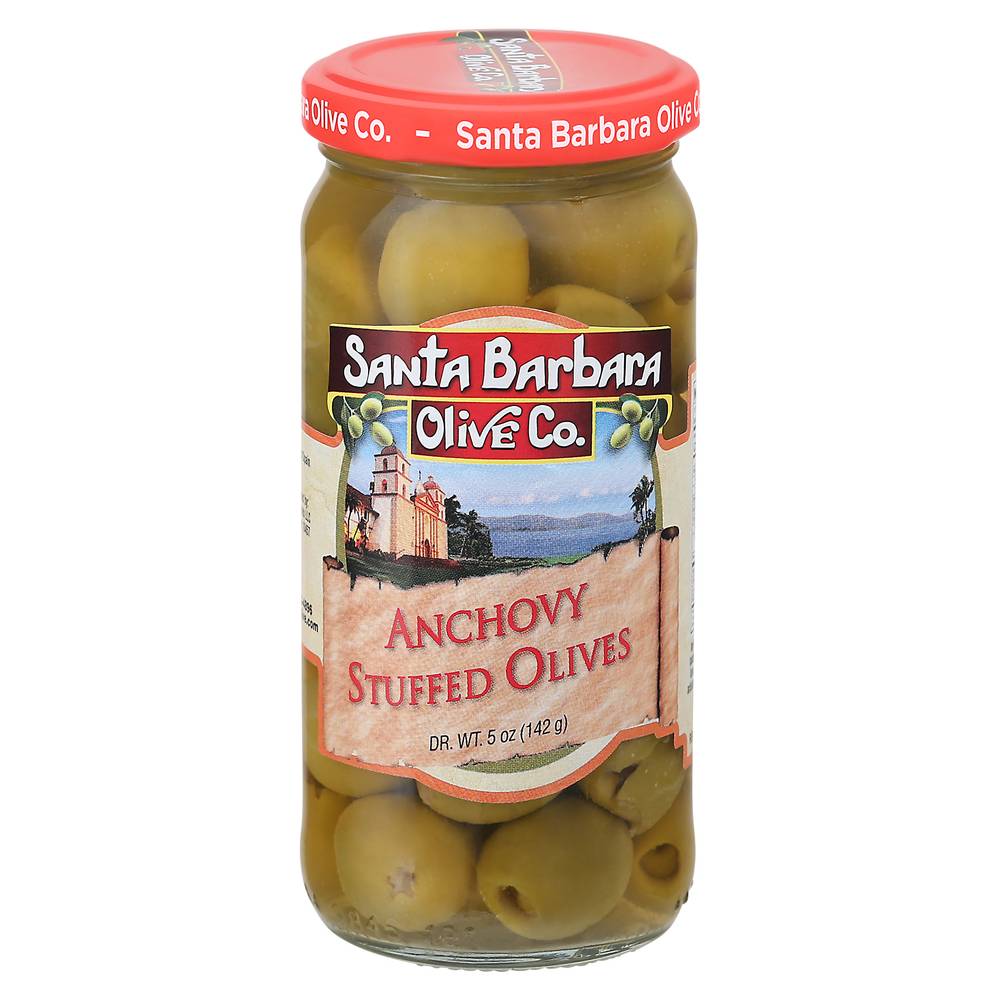 Santa Barbara Olive Co. Anchovy Stuffed Olives (5 oz)