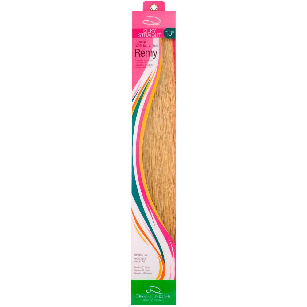 Remy · Extensiones de cabello con clip caramel 18" (100 g)