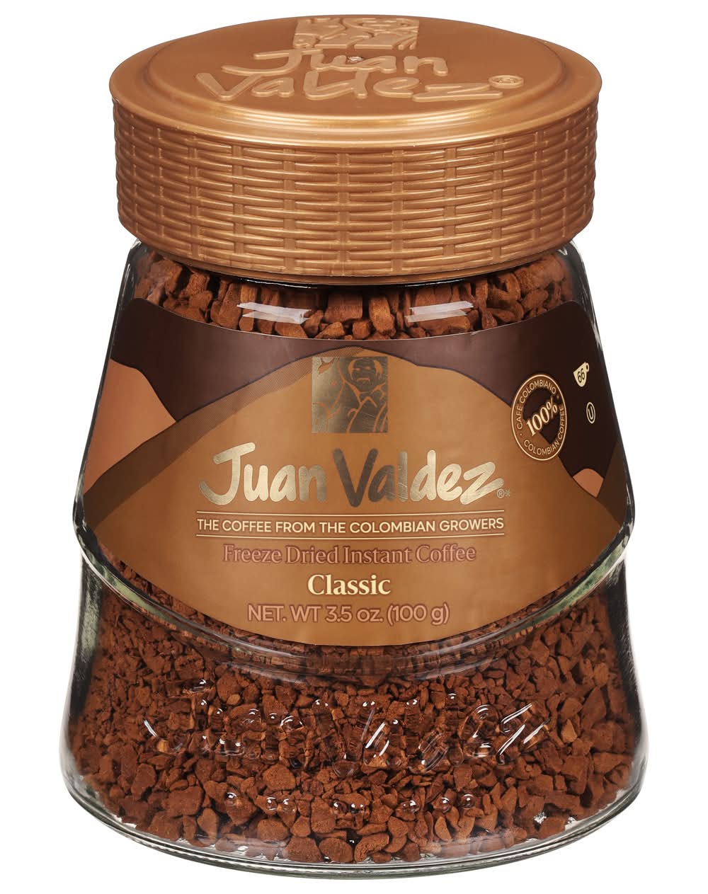 Juan Valdez Classic Freeze Dried Instant Coffee (3.5 oz)