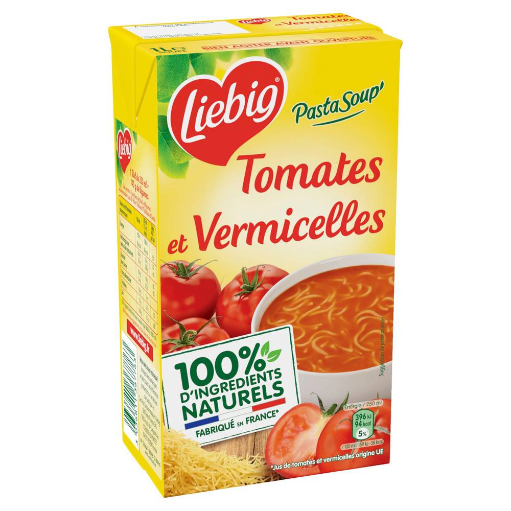 Liebig - Pasta soup', tomates - vermicelles (1L)