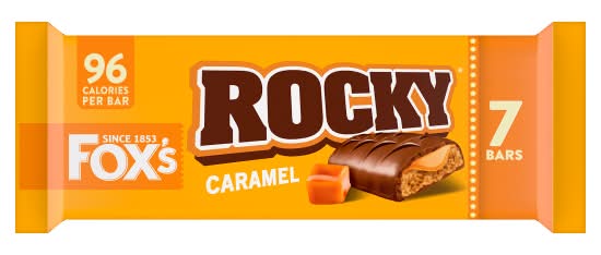 Rocky Caramel, Milk Chocolate Bars (7 pack)