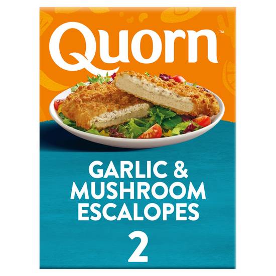 Quorn 2 Garlic & Mushroom Escalopes 240g