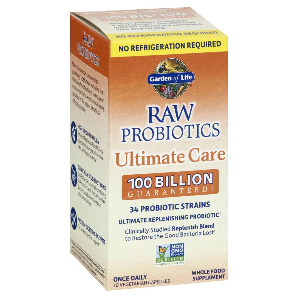 Garden Of Life Raw Probiotics Ultimate Care (30 ct)