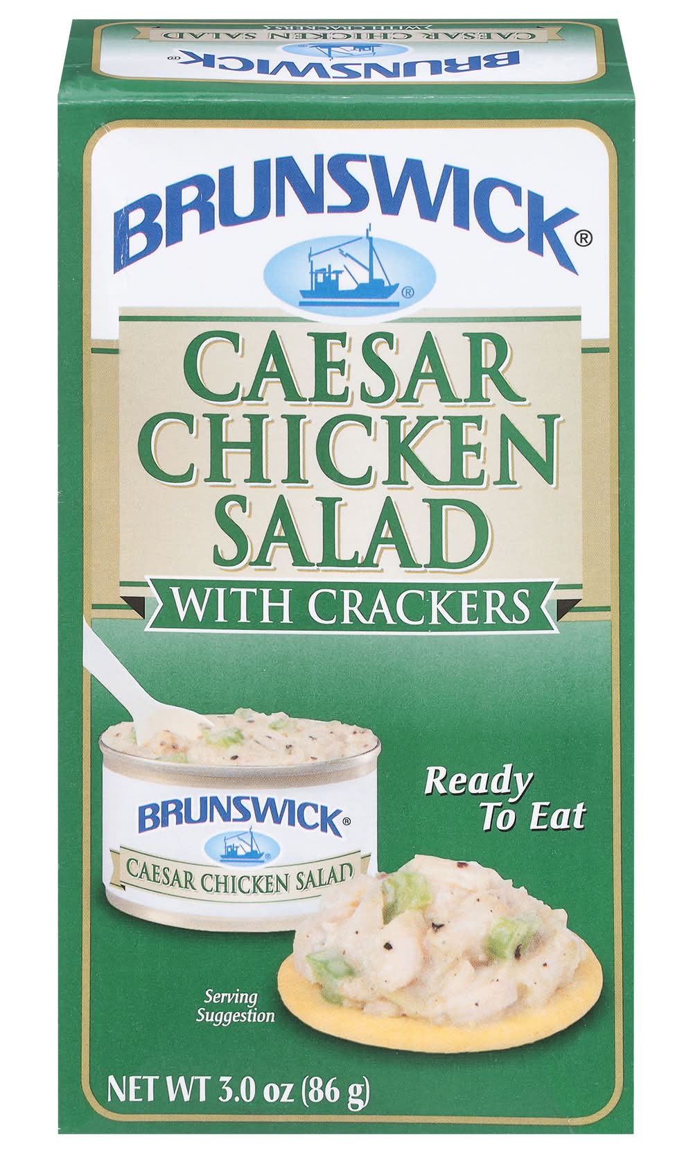 Brunswick Chicken Salad With Crackers, Caesar (3 oz)