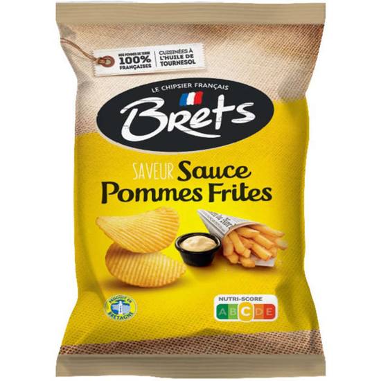 Bret's Chips Saveur sauce Pommes Frite 125g