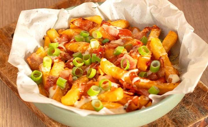 Cheesy Bacon Loaded Chips