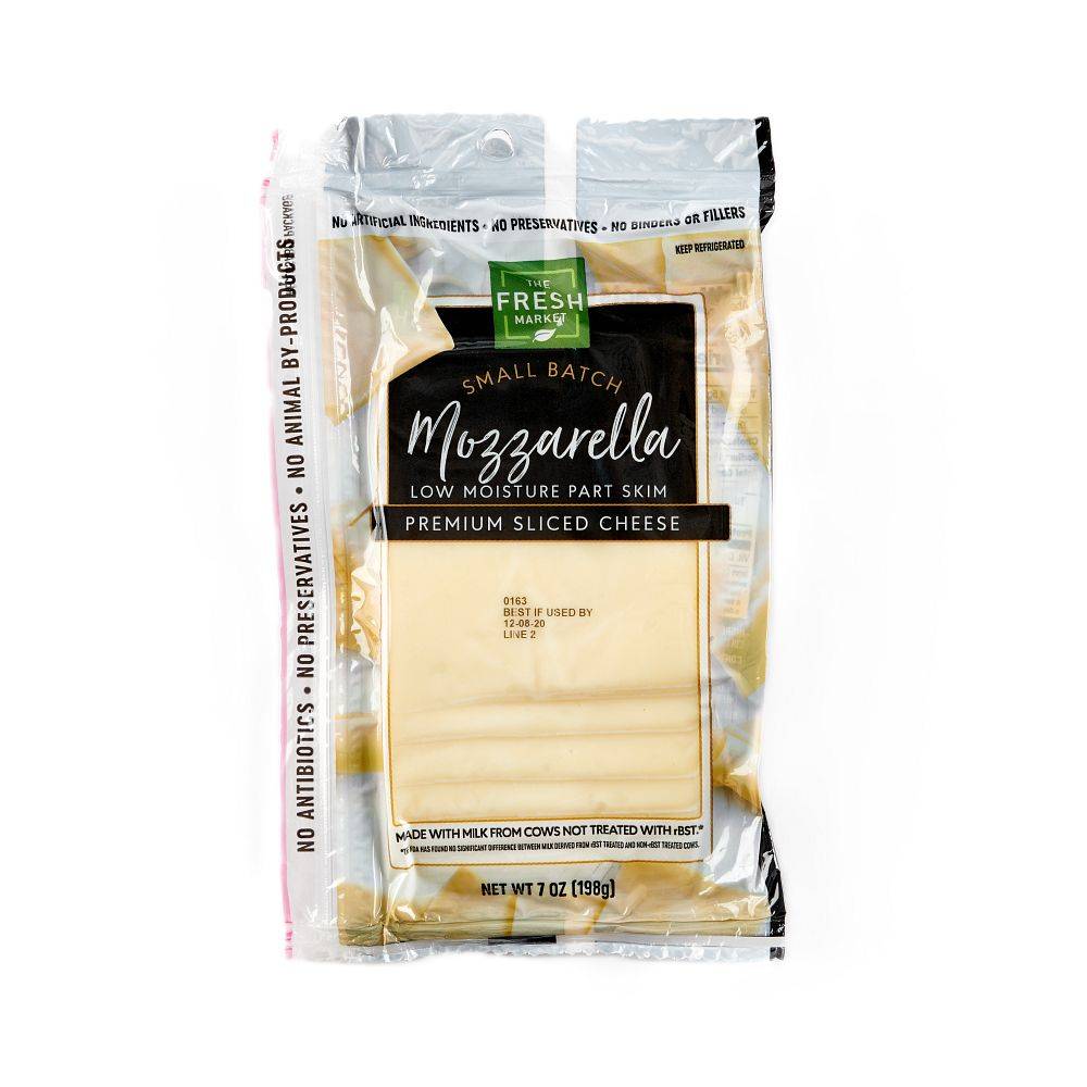 The Fresh Market Thin Sliced Mozzarella Cheese