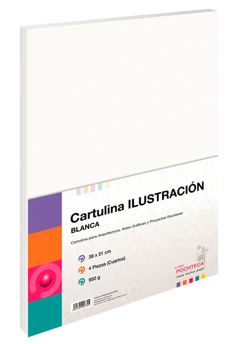 Pochteca · Cartulina ilustración (950 g)