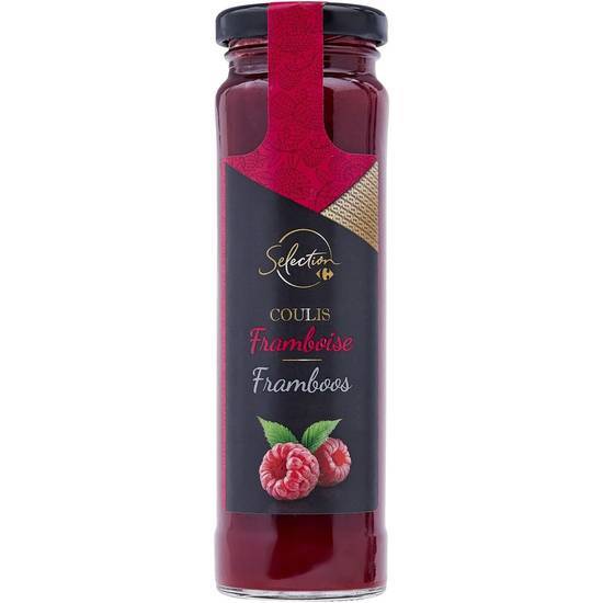 Carrefour Sélection - Coulis, framboise (165g)