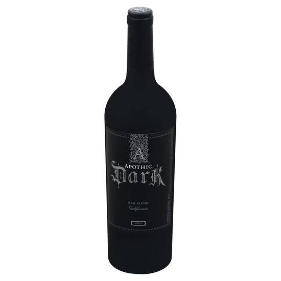 Apothic Dark Red Blend California Wine (750 ml)