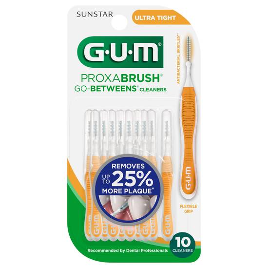 Gum Sunstar Proxabrush Go-Betweens Ultra Tight Cleaners (10 ct)