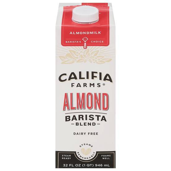 Califia Farms Barista Blend Dairy Free Almondmilk (32 fl oz)