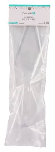 Clear Plastic Pie Server By Celebrate It