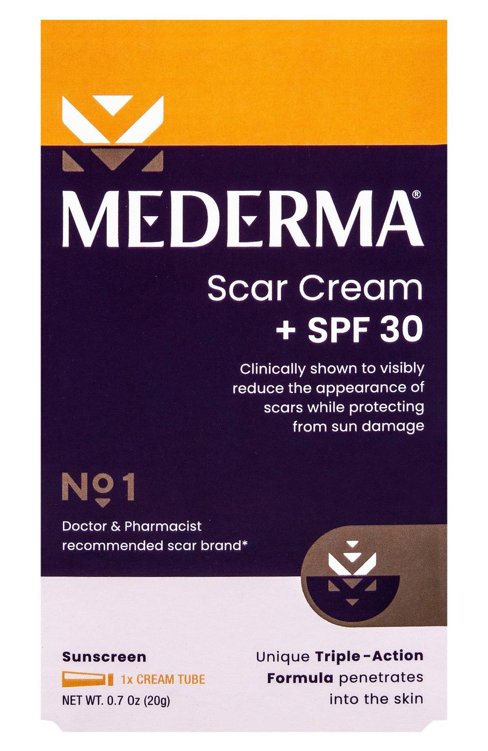 Mederma Sunscreen +Spf 30 Scar Cream (0.7 oz)
