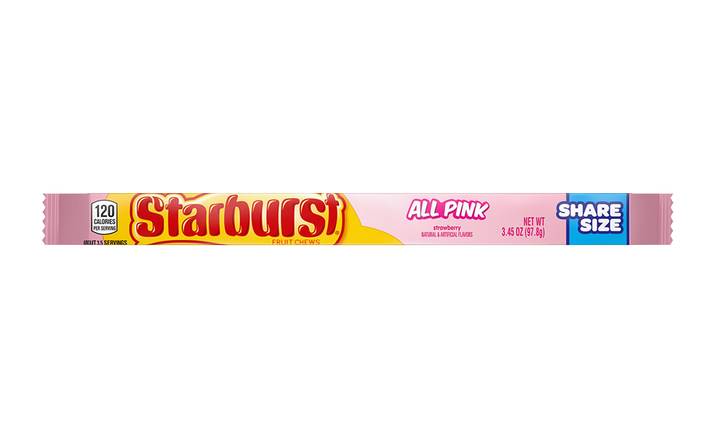 Starburst All Pink Share Size, 3.45 oz